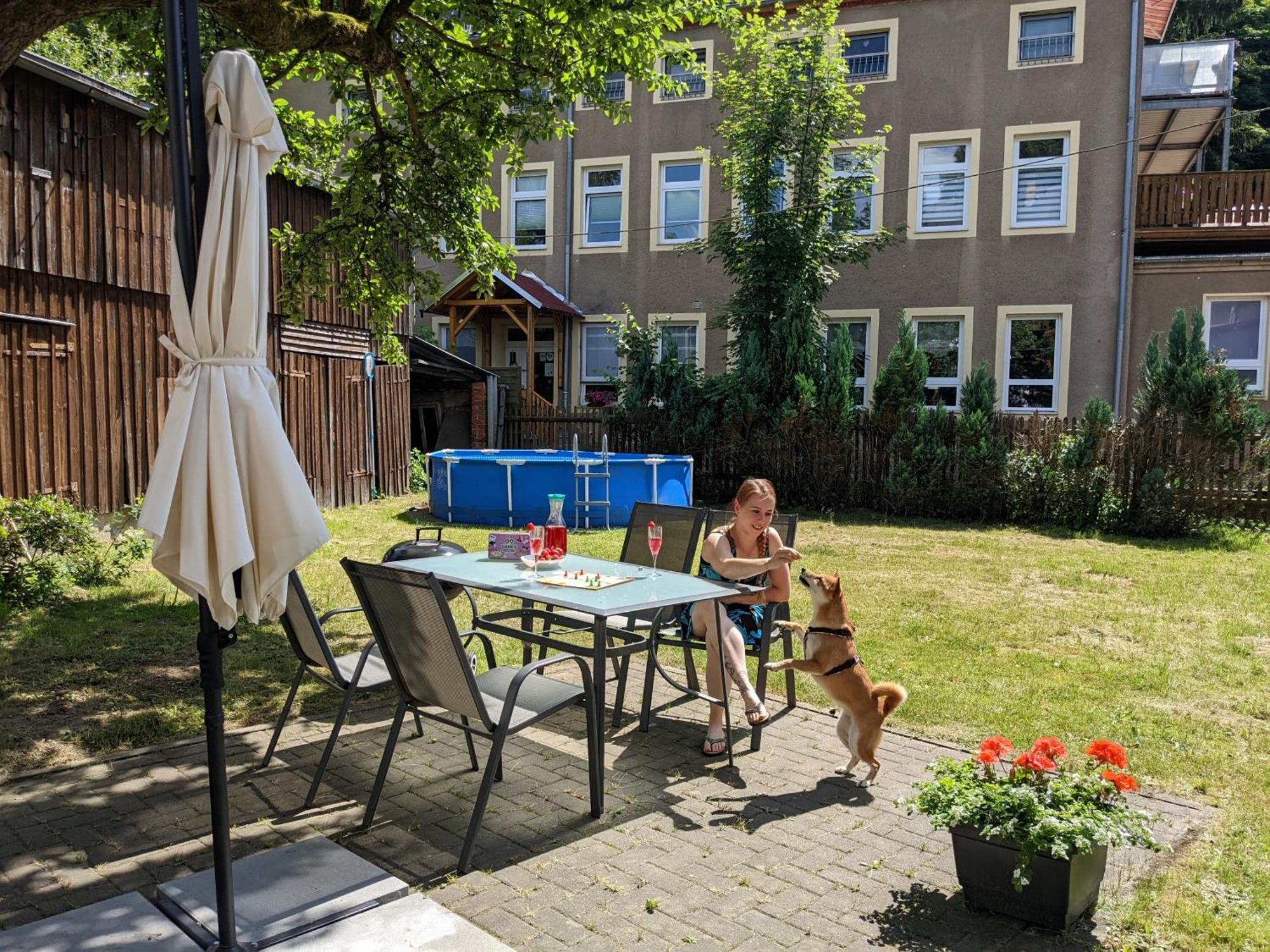 H1 - Urlaubsmagie - Pool & Terrasse Zum Entspannen Sebnitz Exterior photo